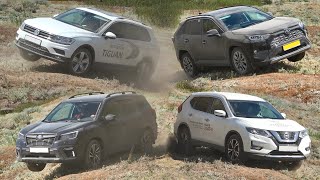 SUV Battle 2020: Toyota RAV4, Nissan Rogue, Subaru Forester, Mazda CX 5, Volkswagen Tiguan, Sportage