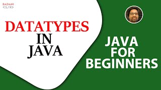 #4 Java Tutorial for Beginners in Hindi | Data Types in Java