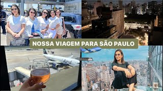 Andei de avião pela primeira vez| sala VIP no aeroporto| chegamos em São Paulo|Sampa sky|LAÍS VELOSO