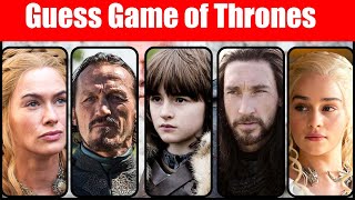 Guess Game of Thrones Characters || Can You Guess These Game of Thrones Characte