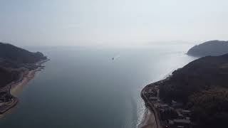 笠岡湾の風景　マビックミニ空撮41日目