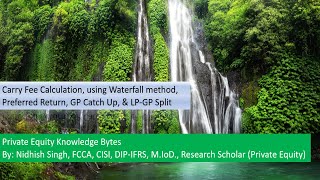 Carry Calculation & Waterfall with Preferred Return, GP LP Split, & GP Catch Up