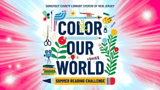 SCLSNJ's 2025 Summer Reading Challenge: Color Our World
