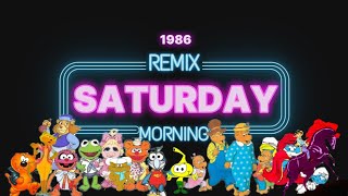 Saturday Morning Remix with commercials and bumpers | 1986