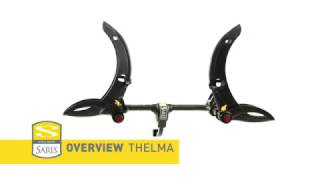 Saris Thelma platform hitch bike rack demonstration