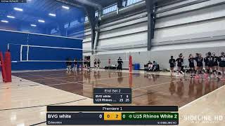 U15 Rhinos White 2 vs. BVG white (2025.02.01)