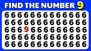 Find the ODD One Out - Numbers and Letters  Edition | Can you find the odd letter in 15 seconds