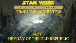Star Wars Timeline Overview Part 3: Heyday of the Old Republic | Manda-LORE