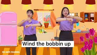 Wind the bobbin up