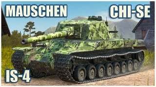 IS-4, Chi-Se \u0026 Mäuschen • WoT Blitz Gameplay