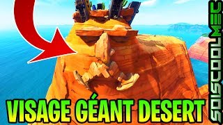 visiter un visage geant dans le desert defis semaine 1 saison 8 fortnite battle - defi fortnite visiter un visage geant dans le desert la jungle et la neige