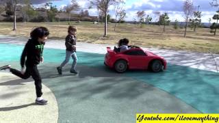 Toy Power Wheels | Kids playing with Power Wheels video compilation for kids