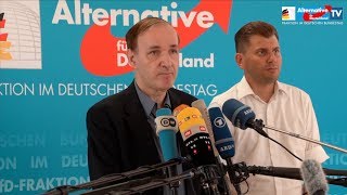 Der öffentliche Raum wird zum Angstraum! - Presseerklärung von Gottfried Curio - AfD-Fraktion