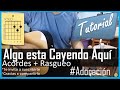 Algo esta cayendo aqui - Tutorial con guitarra acustica - Jose Luis Reyes