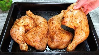 ❗I won't fry it anymore: I've never eaten such delicious chicken! A simple 60-minute dinner recipe😋🔝