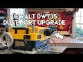 DeWalt DW735 Planer Dust Port Upgrade