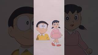 Nobita with sizuka💛🤩 #doraemon #viralvideo #sinchan