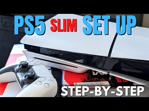 How to Set Up PS5 Slim Console