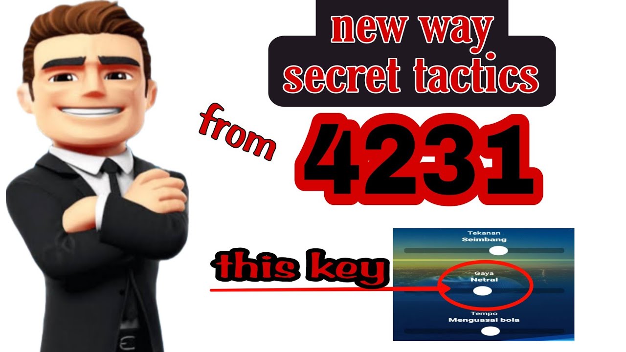 OSM TACTIC 2022 : BEST TACTIC OSM 4231 NEW - YouTube