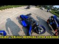 SUNMORI YAMAHA R25 CRASH DITIKUNGAN TAJAM‼️AKIBAT CORNERING DI JALAN COR'AN