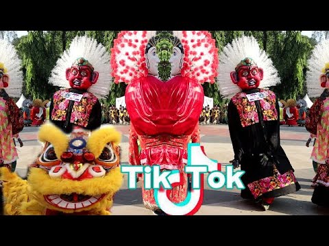 TIK TOK ASYIKK ~ Ondel Ondel Badut Dan Barongsai - YouTube