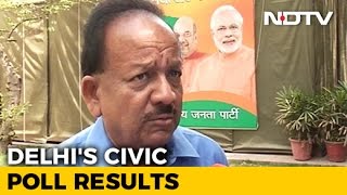 Huge Anger Against AAP, They Failed To Deliver In Delhi: BJP's Harsh Vardhan