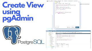 Create View in PostgreSQL using pgAdmin tool (tutorial) #ezettutorial #ezetideas