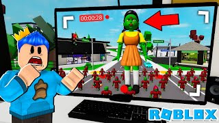 KITA MELIHAT PENAMPAKAN CCTV SQUID GAME ZOMBIE GENTAYANGAN DI BROOKHAVEN ROBLOX!