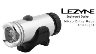 Lezyne Micro Drive Rear Tail Light Features