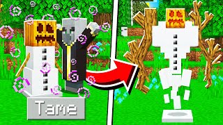 How to UPGRADE SNOW GOLEMS in Minecraft Tutorial! (Mobile, PS4, Xbox, PC, Switch)
