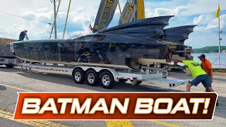 BATMAN BOAT! $1.2 Million Dollar Custom Powerboat!