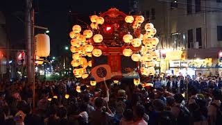 筒井町天王祭2018 宵祭り MAH00319 神皇車 どんてん