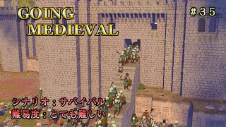 【Going Medieval】難易度最大の世界での開拓地づくり　＃35