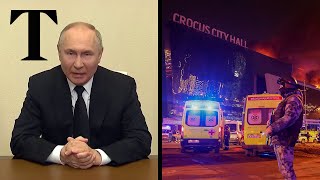 Moscow attack: Putin claims gunmen were travelling to Ukraine