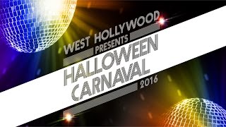 WeHoTV NewsByte - 2016 West Hollywood Halloween Carnaval