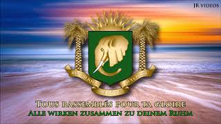 Nationalhymne der Elfenbeinküste (FR/DE Text) - Anthem of Ivory Coast (German)