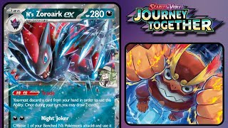 N's Zoroark ex Deck | Journey Together Pokemon TCG