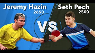 Seth Pech vs Jeremy Hazin Akron Barbara Wurster Memorial Open