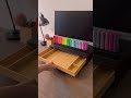 small desk upgrade ikea elloven monitorstand