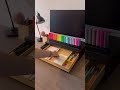 small desk upgrade ikea elloven monitorstand