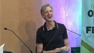 Andy Borowitz in conversation with Alessandra Stanley at the 2023 New Orleans Book Festival