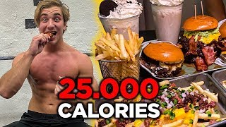 25,000 CALORIE CHALLENGE AT 19 YEARS OLD!