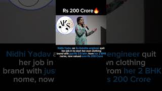 Day-26 Nidhi Yadav an Ex-Deloitte engineer quither job