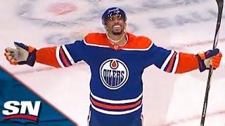 Evander Kane's Natural Hat Trick Wins It For The Oilers In Overtime