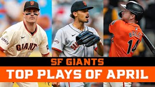 San Francisco Giants Top Plays of April 2024