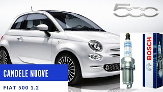 Montaggio candele all'iridio su Fiat 500 1.2 benzina | tutorial sostituzione candele Fiat 500