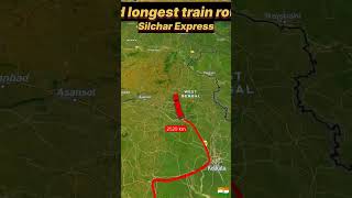 Silchar Superfast Express | Weekly train Thiruvananthapuram  Silchar Superfast Express | Route