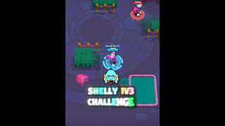 Shelly 1v3 Challenge in Duels 💀🔥 #BrawlStars #Duels #Shorts