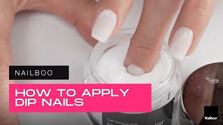 Quick Dip Powder Application Tutorial | Nailboo®