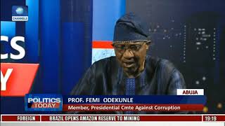 Buhari's Anti-Corruption War Is Making Progress -  Femi Odekunle